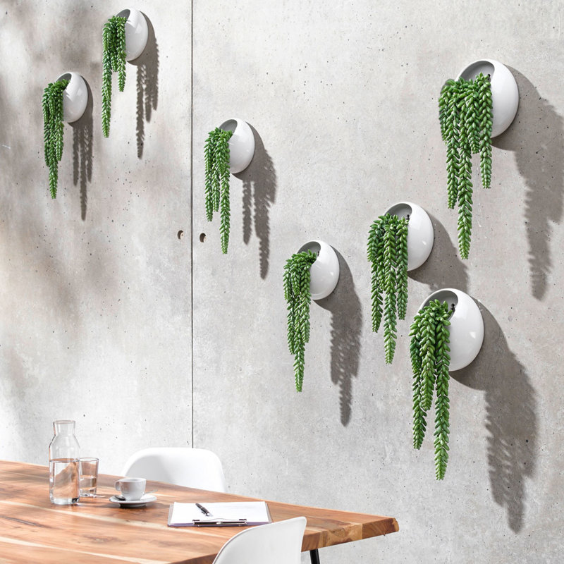 Hashtag Home Hängende Kunstpflanze Farn im Topf & Bewertungen | Wayfair.de